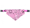 Dog Bandana - Adjustable Printed Triangle Scarf (One Piece)